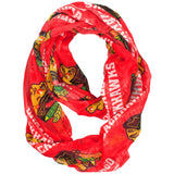 Chicago Blackhawks Scarf Infinity Style - Team Fan Cave