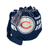 Chicago Bears Bag Ripple Drawstring Bucket Style - Team Fan Cave