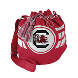 South Carolina Gamecocks Bag Ripple Drawstring Bucket Style - Team Fan Cave