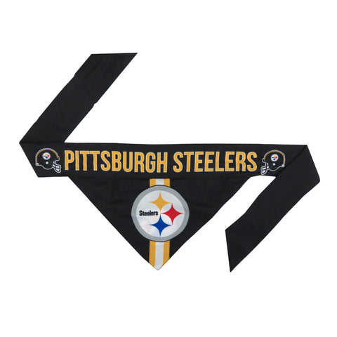 Pittsburgh Steelers Pet Bandanna Size S - Team Fan Cave
