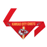Kansas City Chiefs Pet Bandanna Size M - Team Fan Cave