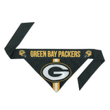 Green Bay Packers Pet Bandanna Size L - Team Fan Cave