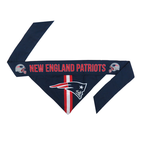 New England Patriots Pet Bandanna Size L - Team Fan Cave