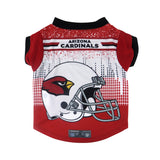 Arizona Cardinals Pet Performance Tee Shirt Size XS - Team Fan Cave