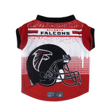 Atlanta Falcons Pet Performance Tee Shirt Size M - Team Fan Cave