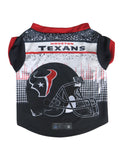 Houston Texans Pet Performance Tee Shirt Size XS - Team Fan Cave