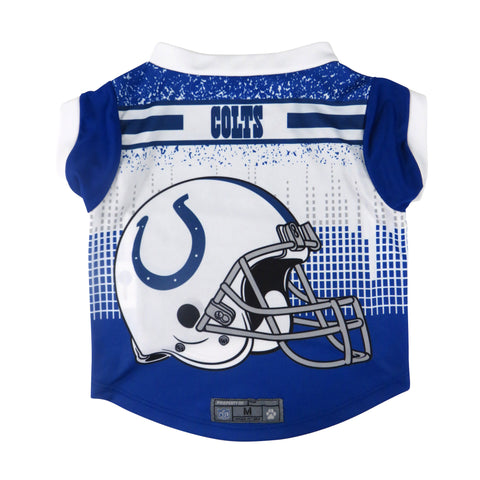 Indianapolis Colts Pet Performance Tee Shirt Size L - Team Fan Cave