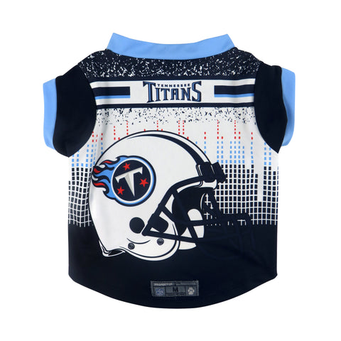 Tennessee Titans Pet Performance Tee Shirt Size XS - Team Fan Cave