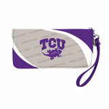 TCU Horned Frogs Wallet Curve Organizer Style - Team Fan Cave