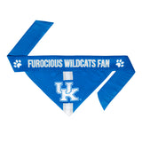 Kentucky Wildcats Pet Bandanna Size L - Team Fan Cave