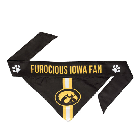Iowa Hawkeyes Pet Bandanna Size S - Team Fan Cave