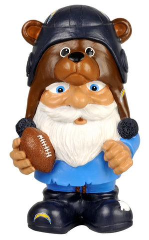 San Diego Chargers Garden Gnome - Mad Hatter - Team Fan Cave