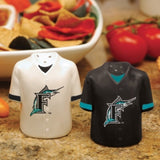 Florida Marlins Salt and Peper Shakers Gameday Jersey - Team Fan Cave