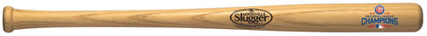 Chicago Cubs Bat - 18 in. - Natural with Logo - 2016 World Series Champs - Team Fan Cave