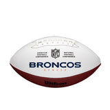 Denver Broncos Football Full Size Autographable - Team Fan Cave