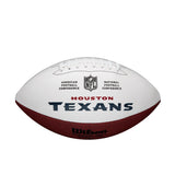 Houston Texans Football Full Size Autographable - Team Fan Cave