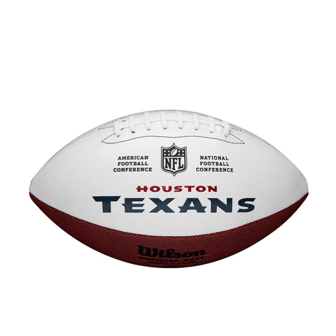 Houston Texans Football Full Size Autographable - Team Fan Cave