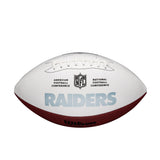 Las Vegas Raiders Football Full Size Autographable - Team Fan Cave