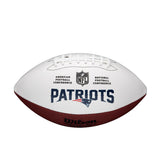 New England Patriots Football Full Size Autographable - Team Fan Cave