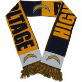 Los Angeles Chargers Scarf - 2014 Slogan - Team Fan Cave