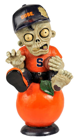 Syracuse Orange Zombie Figurine - Thematic w/Football - Team Fan Cave