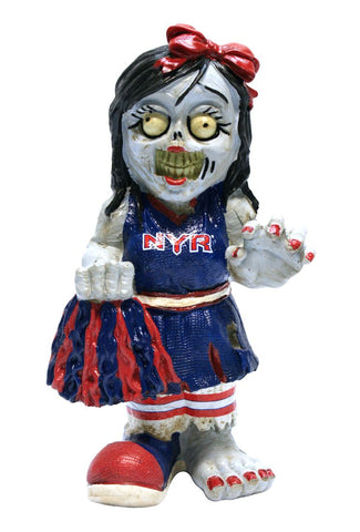 New York Rangers Zombie Cheerleader Figurine - Team Fan Cave
