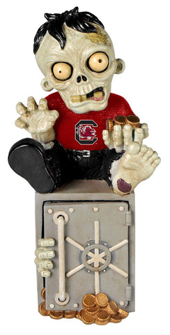 South Carolina Gamecocks Zombie Figurine Bank - Team Fan Cave