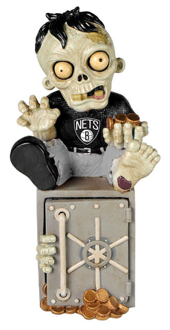 New Jersey Nets Zombie Figurine Bank - Team Fan Cave