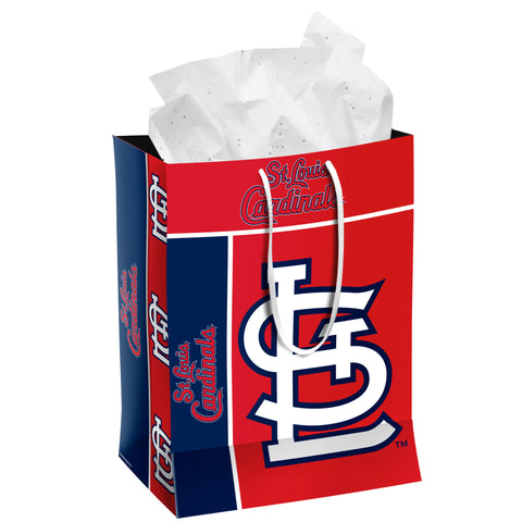 St. Louis Cardinals Gift Bag Medium - Team Fan Cave