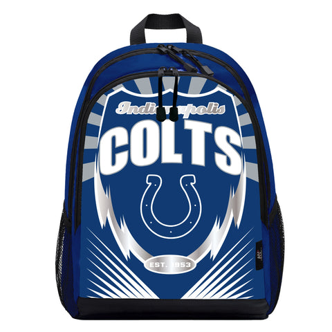 Indianapolis Colts Backpack Lightning Style - Team Fan Cave