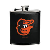 Baltimore Orioles Flask Stainless Steel - Team Fan Cave