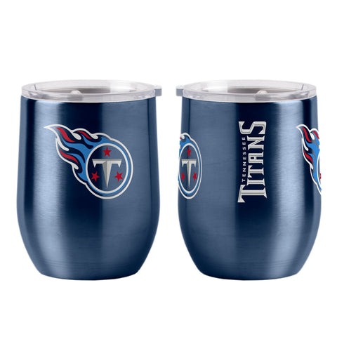 Tennessee Titans Travel Tumbler 16oz Stainless Steel Curved