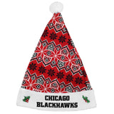 Chicago Blackhawks Knit Santa Hat - 2015 - Team Fan Cave