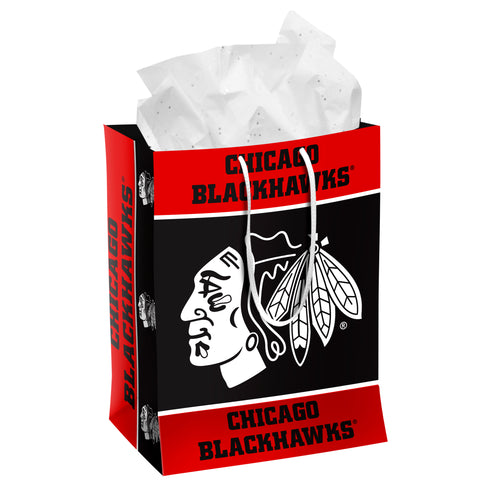 Chicago Blackhawks Gift Bag Medium - Team Fan Cave