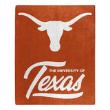 Texas Longhorns Blanket 50x60 Raschel Signature Design-0