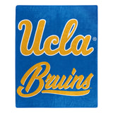 UCLA Bruins Blanket 50x60 Raschel Signature Design-0