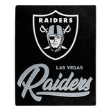 Las Vegas Raiders Blanket 50x60 Raschel Signature Design