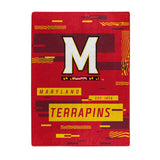 Maryland Terrapins Blanket 60x80 Raschel Digitize Design-0