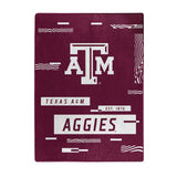 Texas A&M Aggies Blanket 60x80 Raschel Digitize Design-0