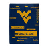 West Virginia Mountaineers Blanket 60x80 Raschel Digitize Design-0