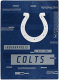 Indianapolis Colts Blanket 60x80 Raschel Digitize Design-0