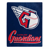 Cleveland Guardians Blanket 50x60 Raschel Signature Design-0