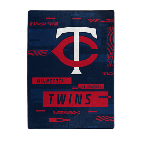 Minnesota Twins Blanket 60x80 Raschel Digitize Design-0