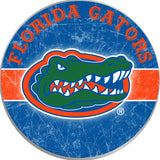 Florida Gators Sign Bottle Cap Style Distressed - Team Fan Cave