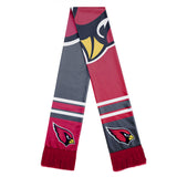 Arizona Cardinals Scarf Colorblock Big Logo Design - Team Fan Cave