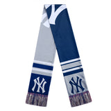 New York Yankees Scarf Colorblock Big Logo Design Special Order - Team Fan Cave