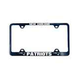 New England Patriots License Plate Frame Laser Cut Blue - Team Fan Cave
