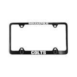 Indianapolis Colts License Plate Frame Laser Cut Blue - Team Fan Cave