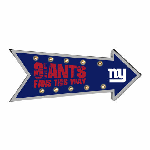New York Giants Sign Running Light Marquee - Team Fan Cave