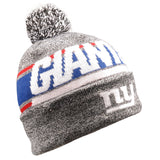 New York Giants Beanie Gray Stripe Light Up - Team Fan Cave